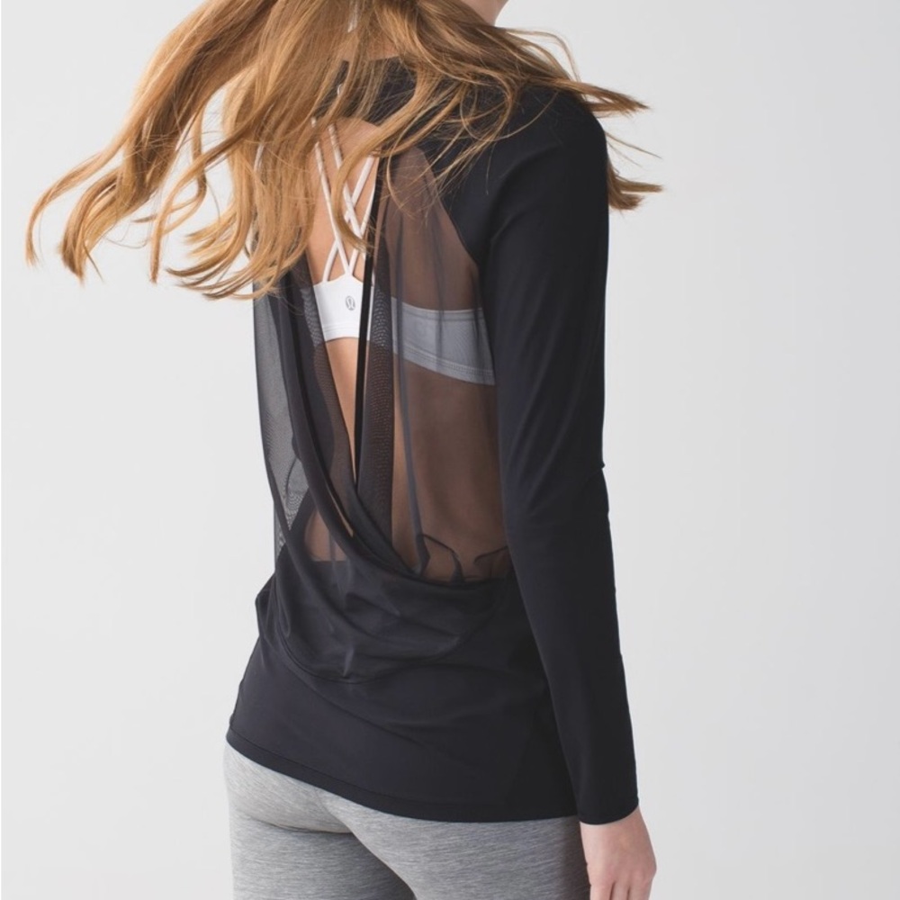 Lululemon If You're Lucky Long Sleeve Tee Size 8